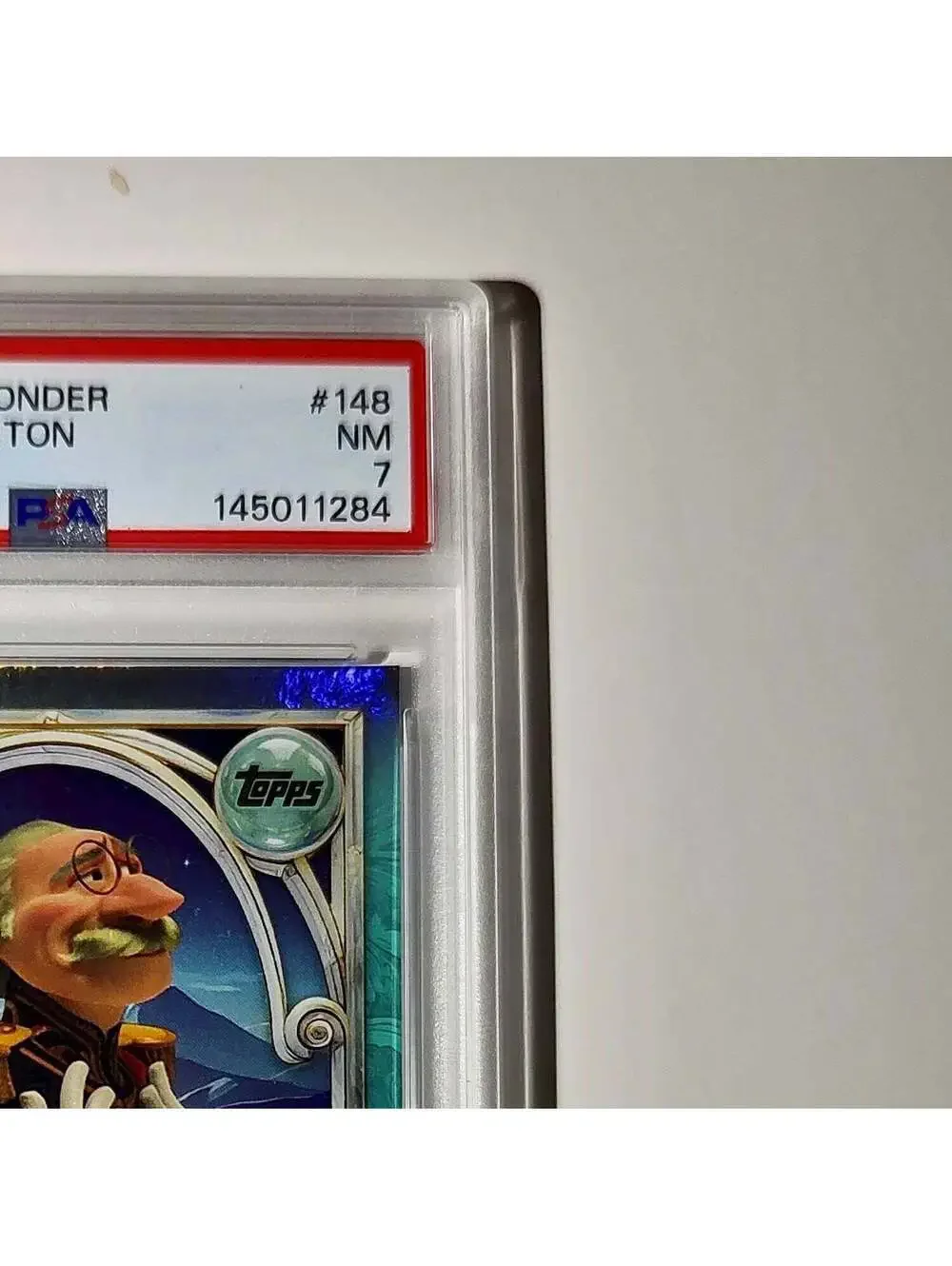 Duke of Weselton 2025 Topps Disney Wonder #148 Diamond Card Frozen PSA 7